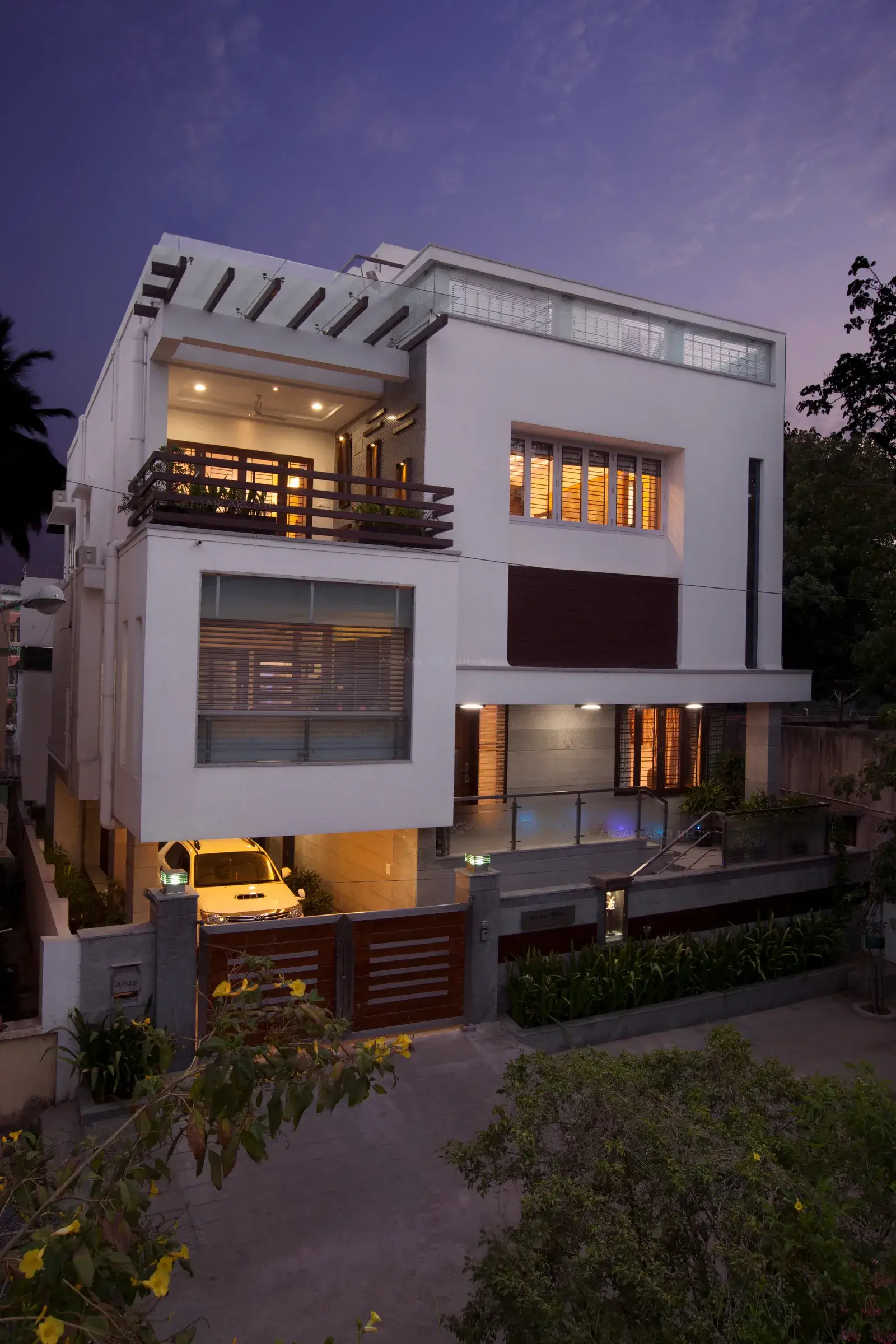 Exterior view of the residence-KK Nagar house.