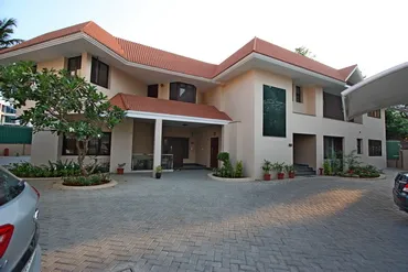 a large house with a driveway