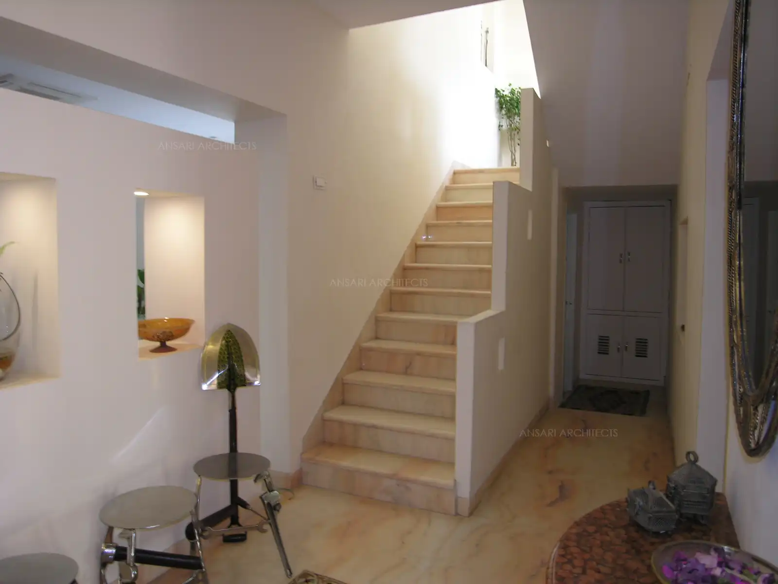 Handrails were redesigned to match the interiors.