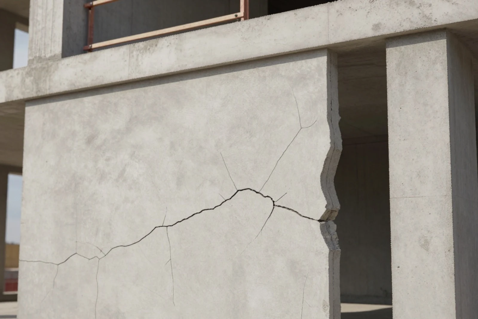 the  villa overlooks dramatic mountainous scenery